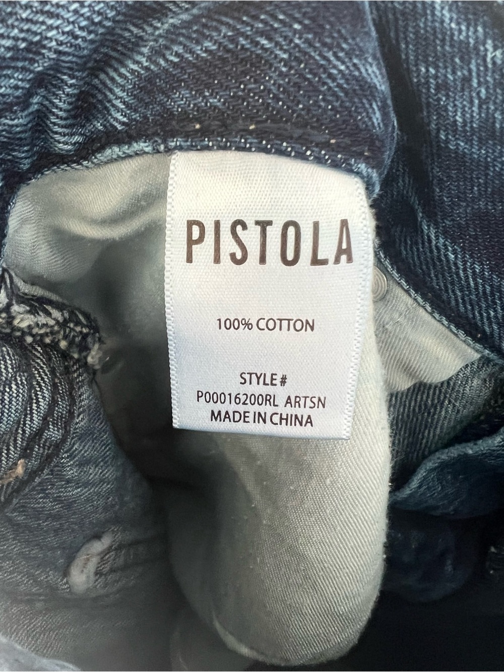 Pistola Lexi Mid Rise, Signature Bowed Straight Jeans in Artisan wash - Picture 9 of 11